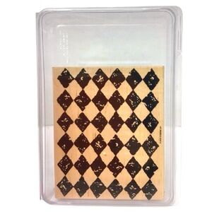 Stampin’ Up! 2005 “Print Pattern” Rubber Stamp